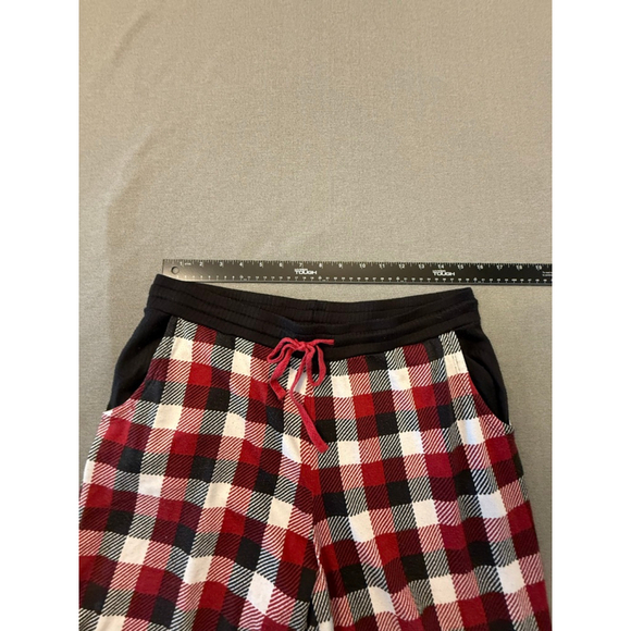 CUDDL DUDS Women's Size M Pajama 2-pc Buffalo Check Henley Long Sleeve Soft Warm - Picture 9 of 10